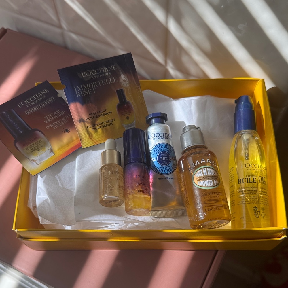 L'OCCITANE Immortelle Skincare and Shower Oil Collection